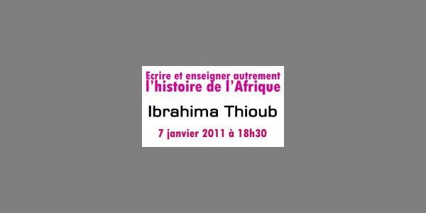 Image:Conférence : Ecrire et enseigner autrement l'histoire de l'Afrique