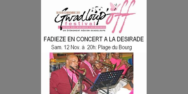 Image:FA DIEZE en concert à La Désirade